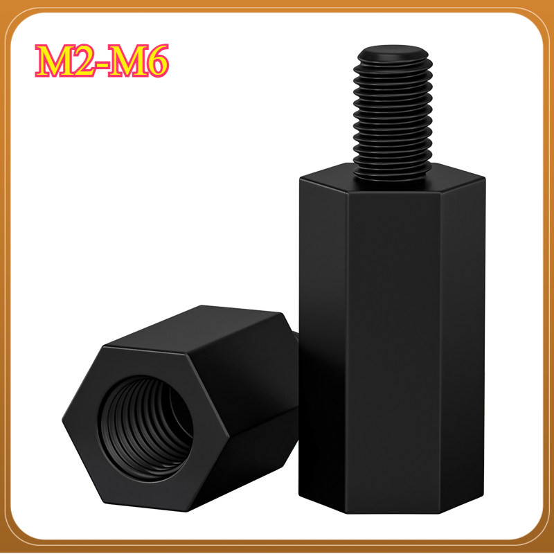 คอไนลอนหกเหลี่ยมหัวเดียว, คอลัมน์แยก, คอลัมน์รองรับ, คอลัมน์สเปเซอร์, สกรูแกนพลาสติก M2/M2.5/M3/M4/M