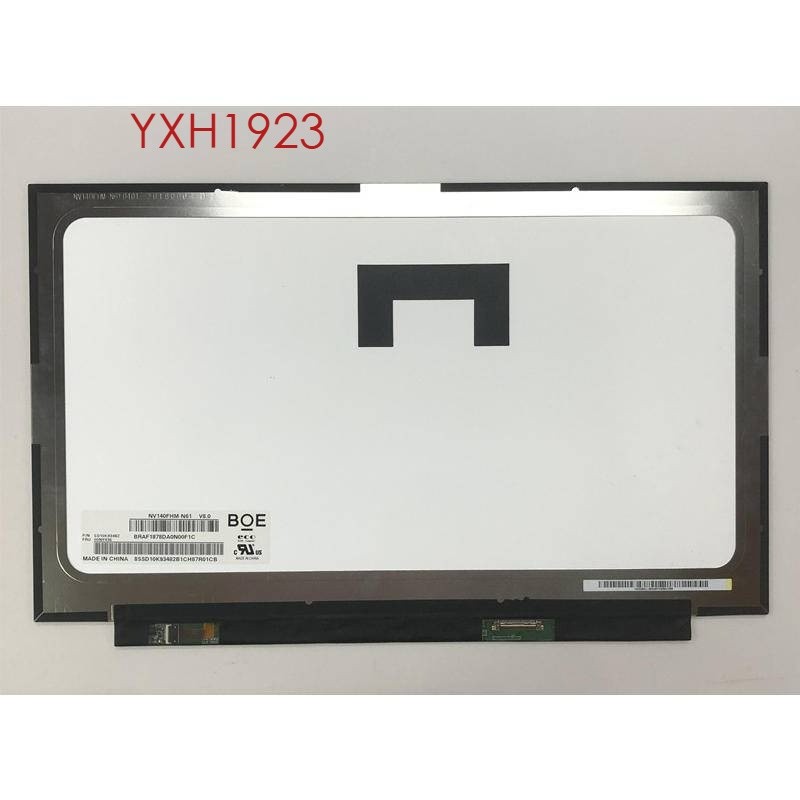 NV140FHM-N61 NV140FHM-N61 V8.0 14.0 นิ้วแล็ปท็อปหน้าจอ LCD Slim Matrix จอแสดงผล FHD