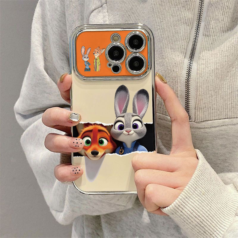 Zootopiaส่งจากไทย เคสโทรศัพท์มือถือน่ารัก กันกระแทก สําหรับ ไอโฟน IP17 16 15 14 13 12 11PROMAX 7/8Plus XS XR XSMax – โปรปัง