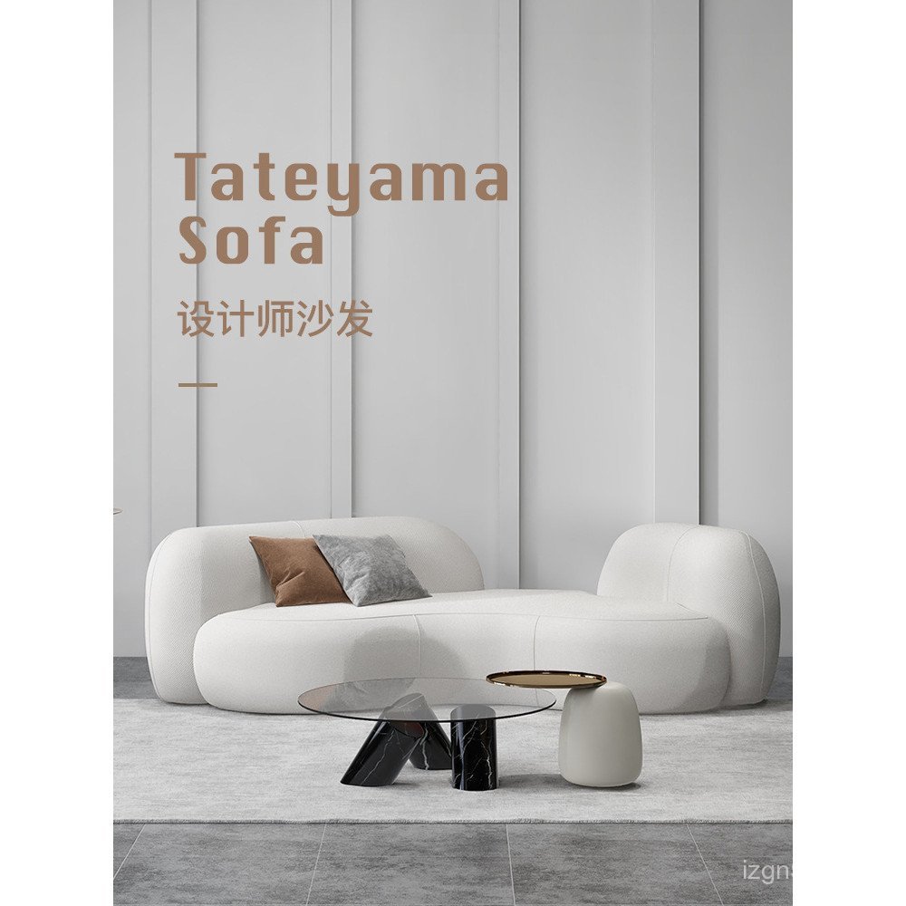 เฟอร์นิเจอร์ ขนแกะเนื้อแกะ Minimalist Designer ร้านขายเสื้อผ้า Beauty Shop หรูหราผ้าโซฟา Discovery G