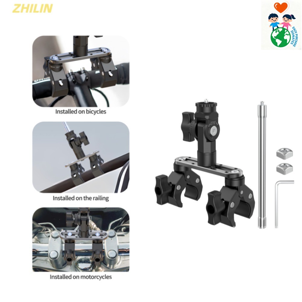 เหมาะสําหรับ DJI osmo 360 Insta360 X4/X5 X4 Air DJI gopro RV Mini Bracket Shadowstone insta360X5 Off