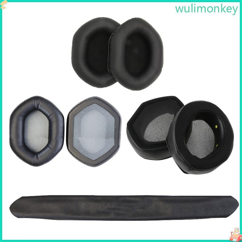 WU Memory Earpads Cushions สําหรับ V-Moda Crossfade 2 M-100 LP2 Over หูฟัง