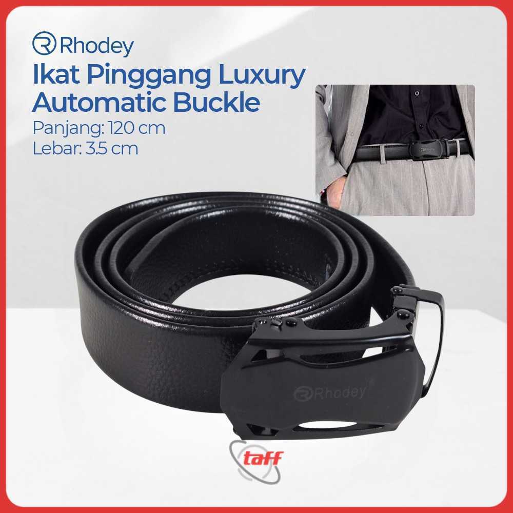 Rhodey Luxury Automatic Buckle Belt 3.5cm - WQE818