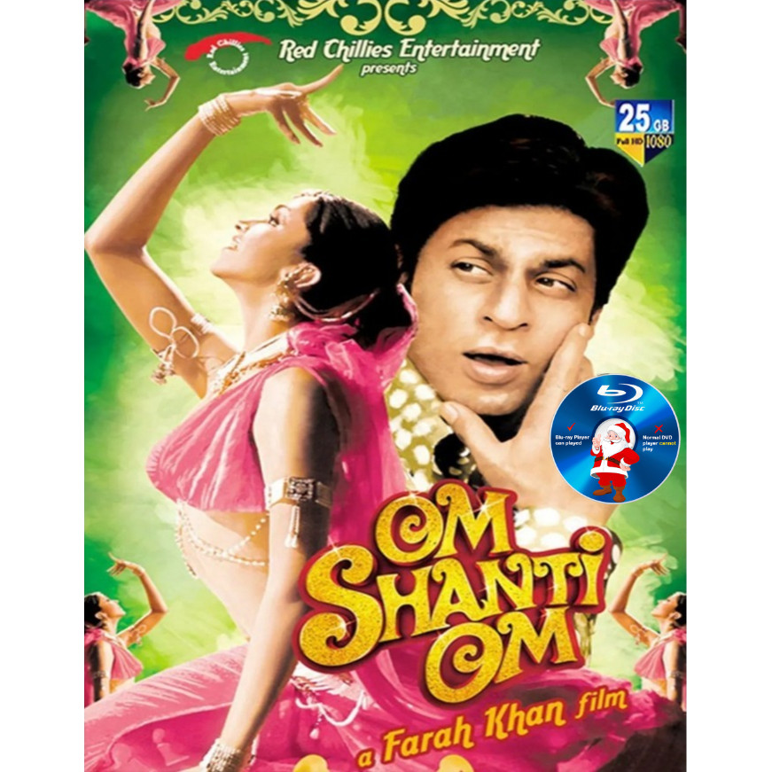 HINDI-BLURAY Om Shanti Om 2007 .  Romance/Musical Shah Rukh Khan / Arjun Rambow / Karen Kyle