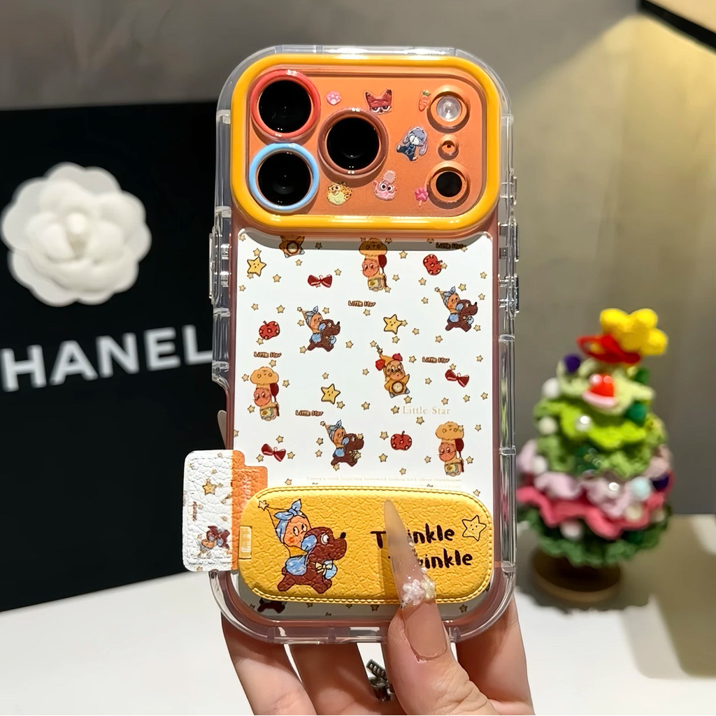 [คนดาราน่ารักสไตล์ใหม่] เคสโทรศัพท์ ไอโฟน 17โปรแม็กซ์16/15/14/13 วงเล็บ 12/11 กันกระแทก – โปรปัง