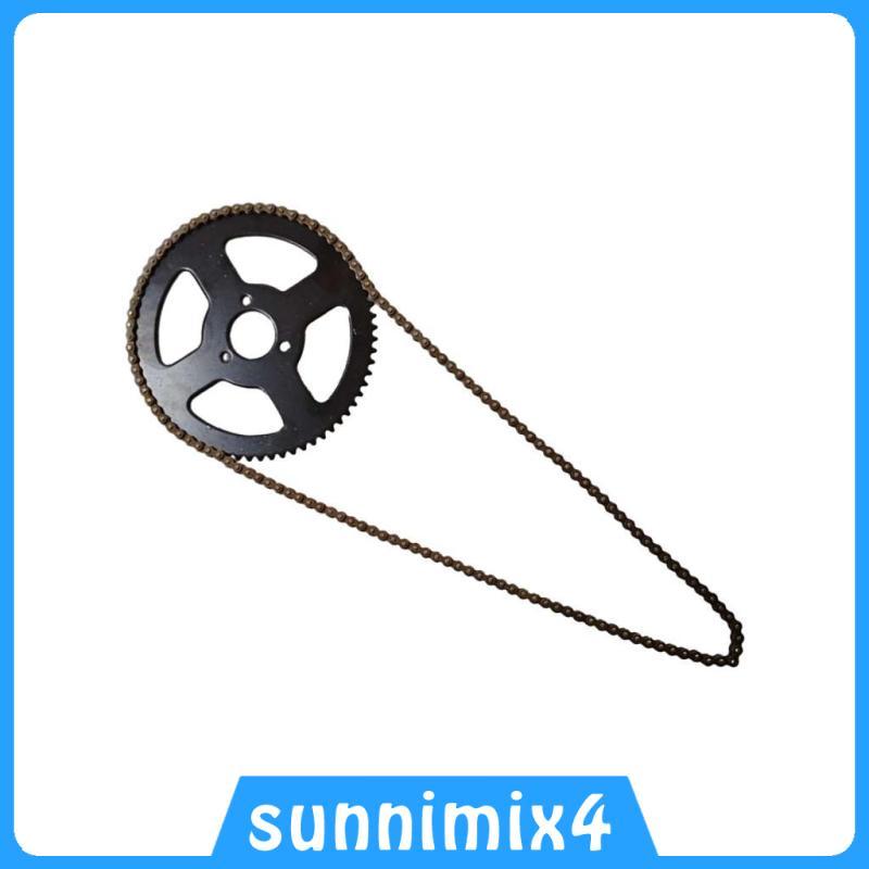 [H2Sports] 25H 68 ฟันเฟืองหลังและโซ่สําหรับจักรยานสกปรกรถจักรยานยนต์ 49cc 2-Stroke