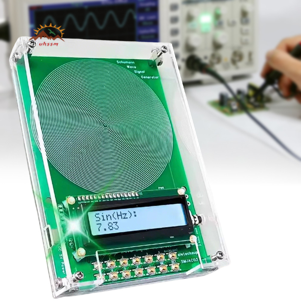 Pure Sine Waves ความถี่ Modulation Schumann Waves จําลองเพื่อการผ่อนคลาย