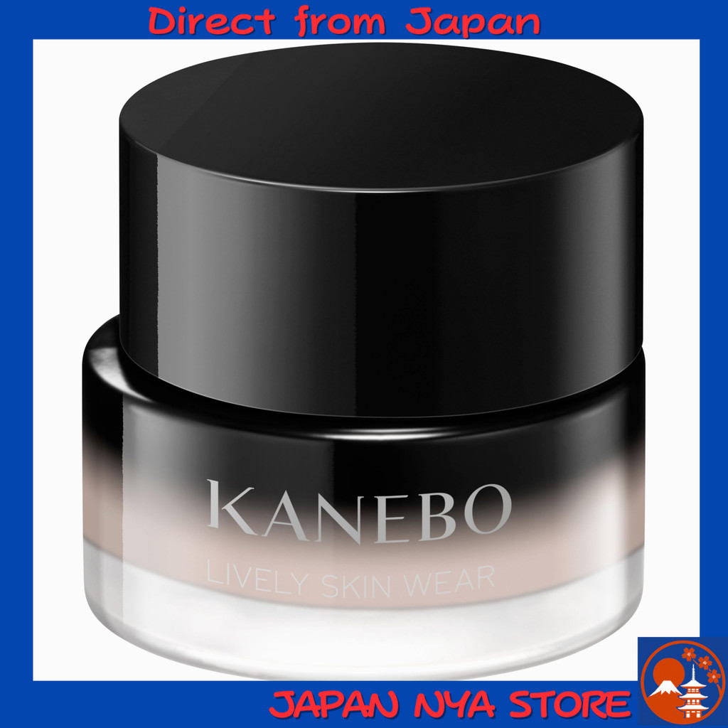 KANEBO Lively Skin Wear II 110 Soft Ochre AA Sakura SPF4・PA+ รองพื้นแบบครีม (Serum Foundation) ปกปิด