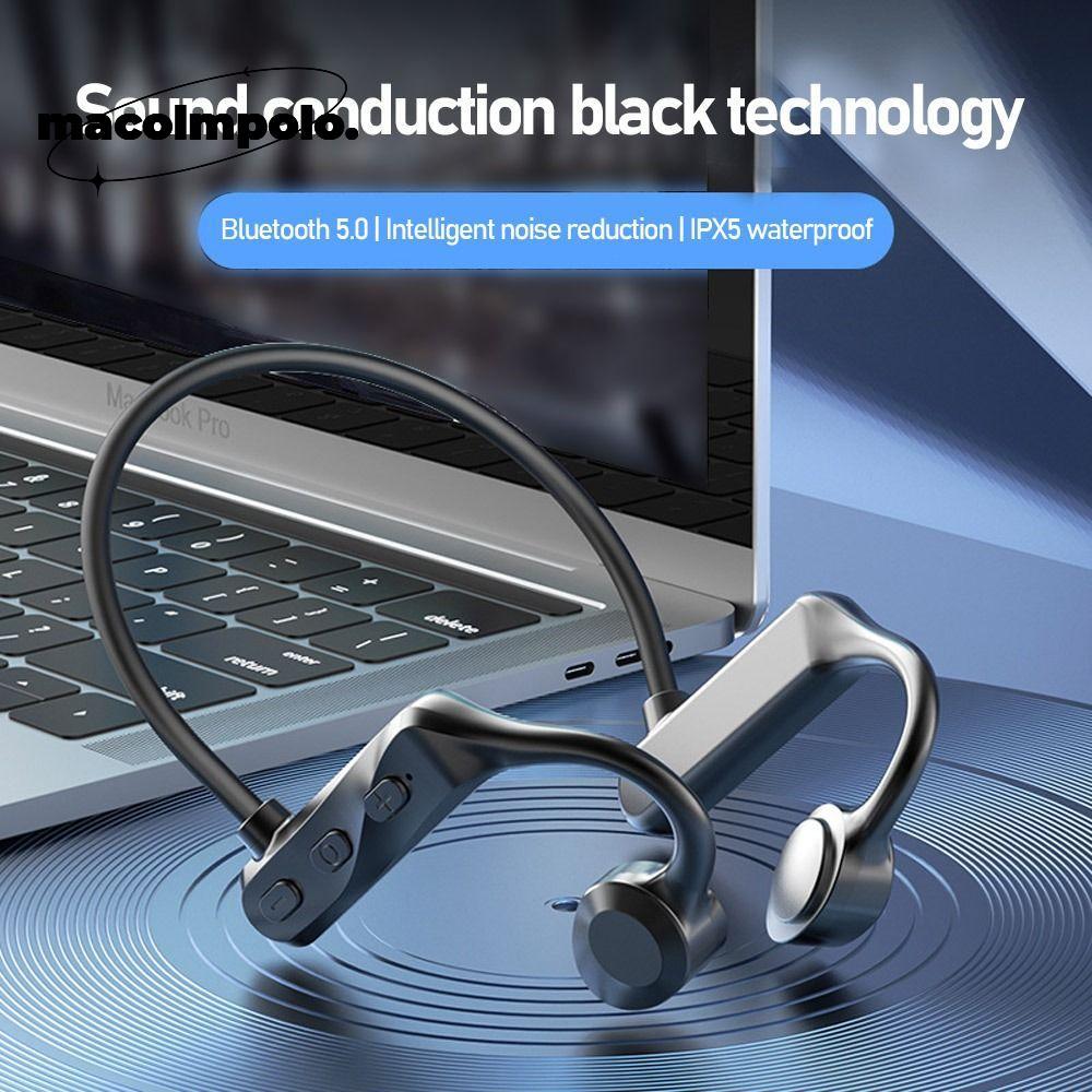 หูฟังการนํากระดูกกันน้ํา TWS กีฬาชุดหูฟังไร้สาย