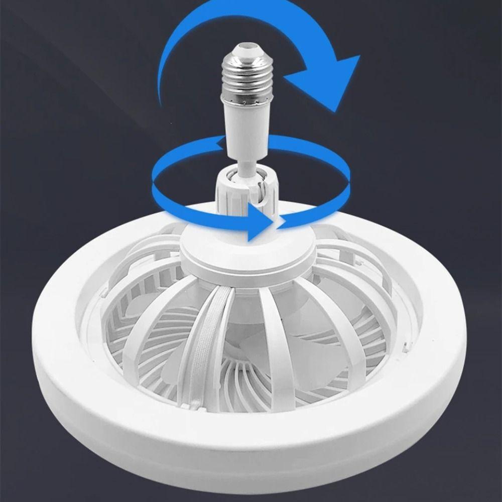 Zenithsync ลูกปัดโคมไฟ LED, 2-in-1 รีโมทคอนโทรลไฟพัดลม LED, พลังงานที่มีประสิทธิภาพสามโหมดความเร็วเงียบพัดลมสมาร์ทโคมไฟเพดานห้องนั่งเล่น ราคา ถูกที่สุด ดีลบีเคเค แกลเลอรีภาพที่ 5