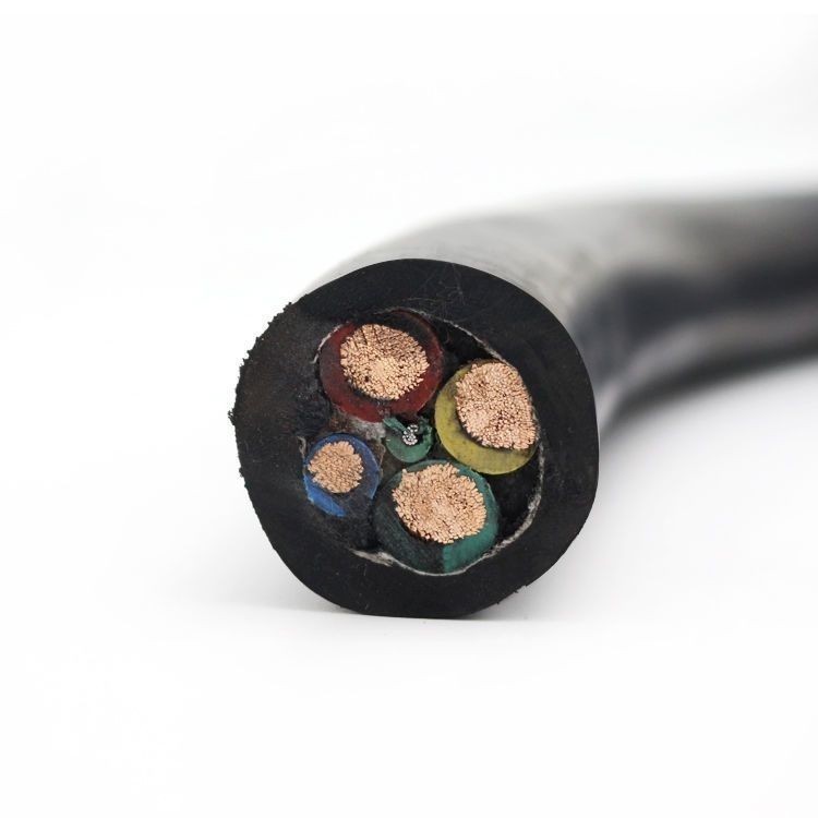 （YC 3+1）สายกลมเสริมเหล็ก 2.5-35 ตร.มม. สำหรับเครน/รถยก