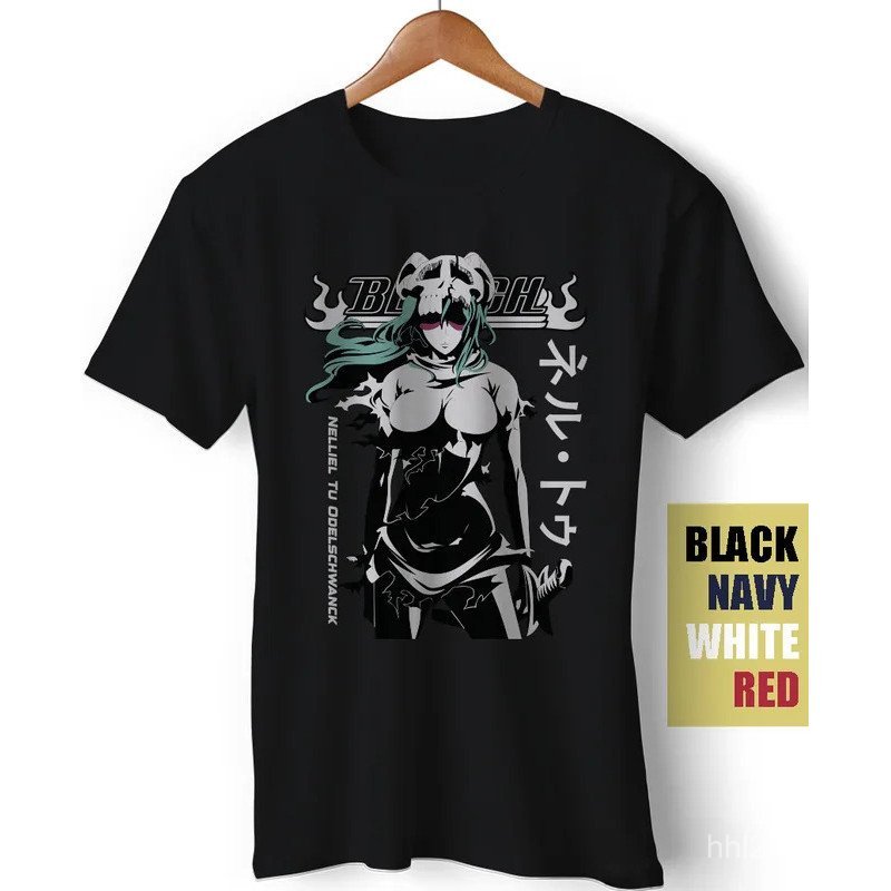 Kenpachi CODFunny Nel Manga新款อาร์รันคาร์ของขวัญเสื้อยืด IchigoBleach Nelliel Tu อะนิเมะ