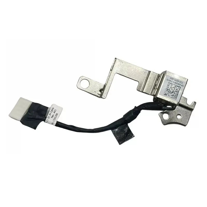 แล็ปท็อปใหม่ DC Power Jack สําหรับ DELL Latitude 3380 P80G001 0WD9P3 Y