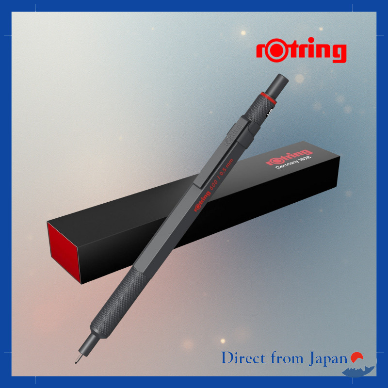 rOtring 600 Dark Stone Mechanical Pencil 0.5mm with Gift Box