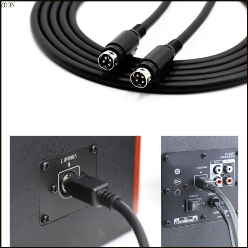 MOON Professional 4Pin DIN ลําโพงสําหรับ R1700BT R1600TIII ลําโพงสําหรับการส่งผ่านสัญญาณที่เหนือกว่า