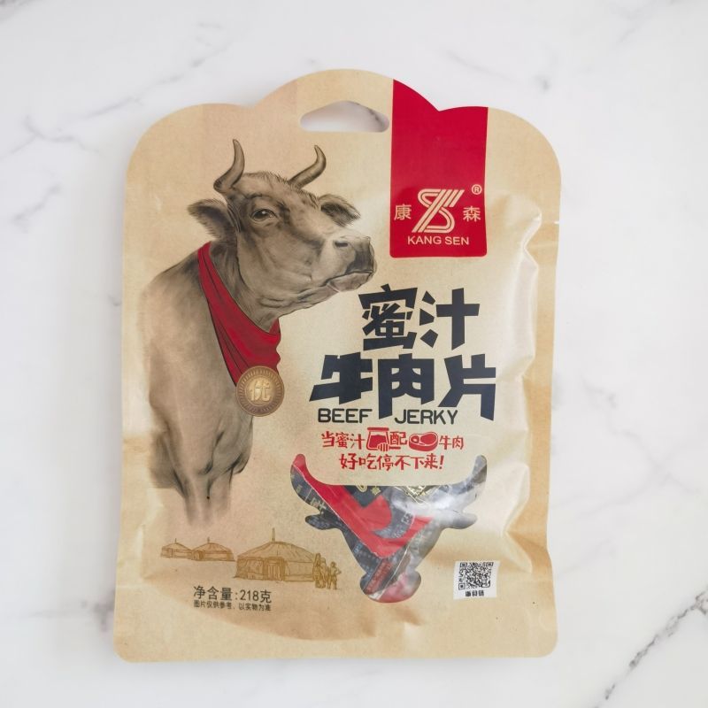 Conson Honey Beef Jerky 218g Huling Beef Authentic Wenzhou Flavour Shredded Beef Jerky Honey Beef Sl