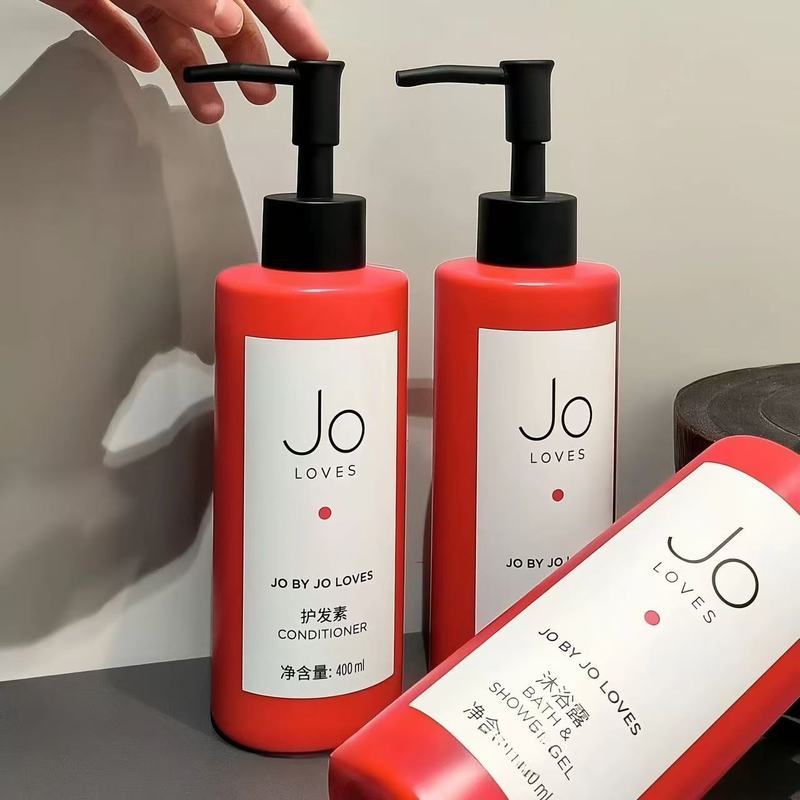 JO LOVES แชมพู/คอนดิชั่นเนอร์/เจลอาบน้ํา/ครีมอาบน้ํา/โลชั่นบํารุงผิว | พรีเมี่ยมโรงแรมไลน์ 400มล