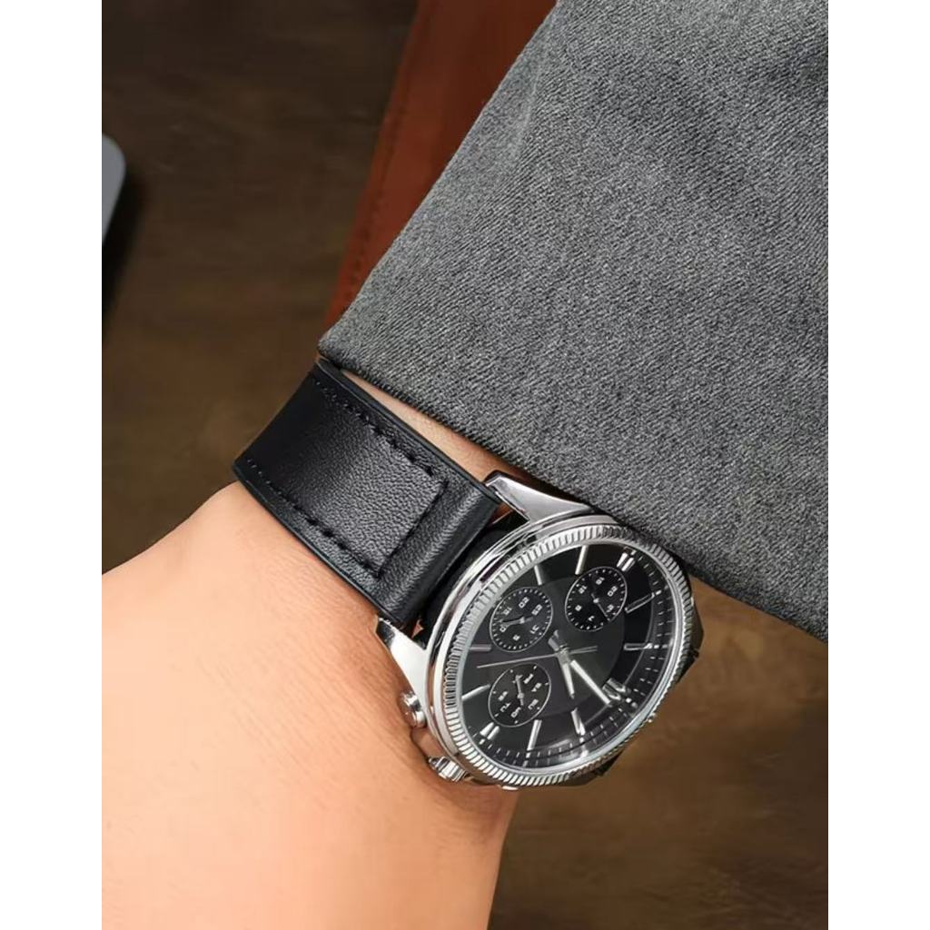 สายหนังสําหรับ Seiko 5 & Prospex – สายนาฬิกากันน้ําทนทาน 20 มม. 22 มม. ราคา ถูกที่สุด ดีลบีเคเค แกลเลอรีภาพที่ 4