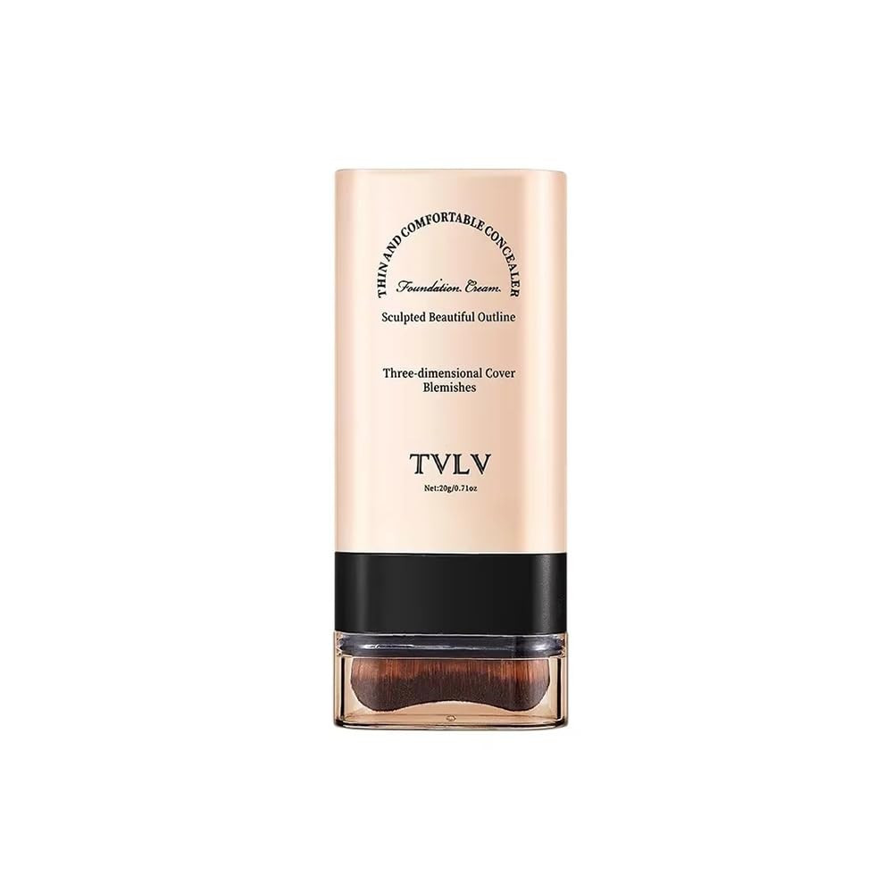 TV LV Foundation Stick Beauty Essence Powerful Skin Tone Brightening Solid Moisturizing Essence Cont