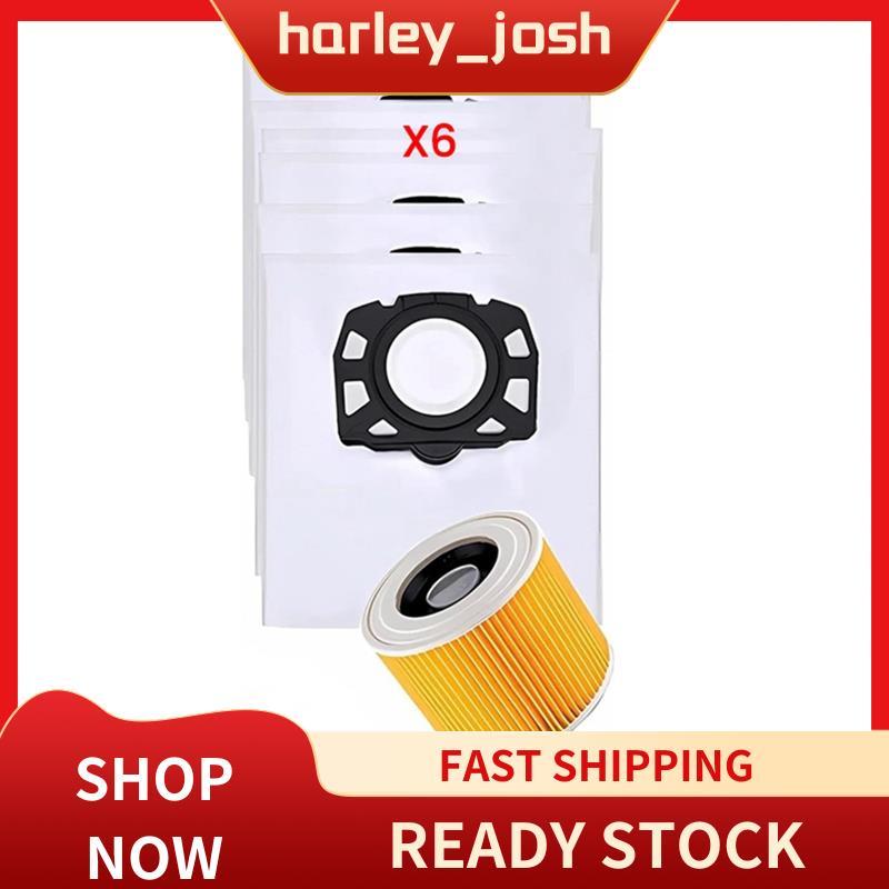 harley_josh Cleaner สําหรับ WD2 Plus WD3 WD3s KFI 357 SE4001 SE4002 KA 40 เปลี่ยนถุงสูญญากาศกรอง 2.8