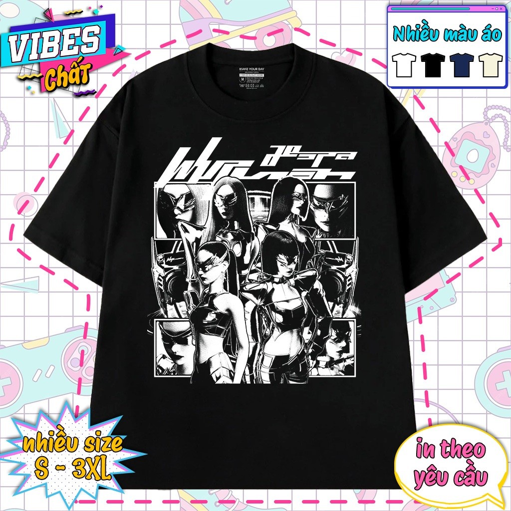 เสื้อยืด AESPA - เสื้อยืด AESPA Kpop Idol - เสื้อยืด Oversize สําหรับแฟนผ้าฝ้าย