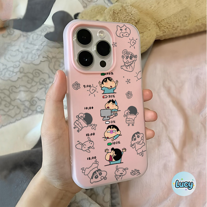 🌷Lucy🌷เคสโทรศัพท์มือถือ ดูดีเรียบง่าย เหมาะสำหรับ เคสไอโฟน iphone 17 16 15 Pro Max 11 12 13 14PRO 16 15 14 PLUS