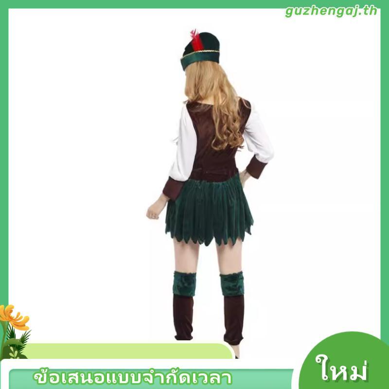 ชุดแฟนซีผู้ชาย ชุดปีเตอร์แพน Peter Pan Costume