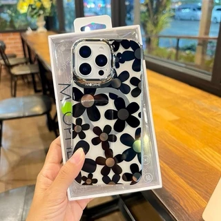 MOOPHE เคส แม่เหล็ก ชาร์ได้ สำหรับ iPhone 17 Air 17Proamx 17Pro 13 14 15 16 PRO MAX Plus 16PROMAX 17Air เคสดอกไม้