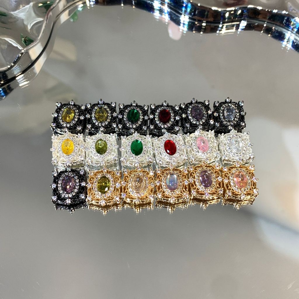 ลูกปัด 14k Square Diamond diy
