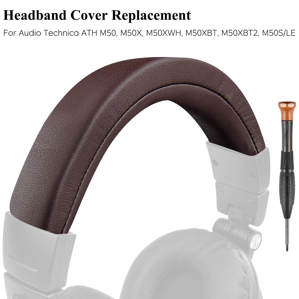 ฝาครอบแถบคาดศีรษะสําหรับ Audio Technica ATH M50, M50X, M50XWH, M50XBT, M50XBT2, หูฟัง M50S/LE, อะไหล