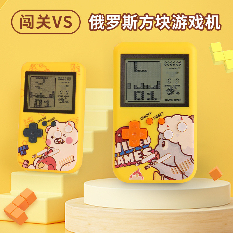 หลังแหล่งที่มา คอนโซลเกม Tetris คลาสสิกคิดถึงคอนโซลเกมมือถือ: หน้าจอขนาดใหญ่ Nostalgic classic Tetri