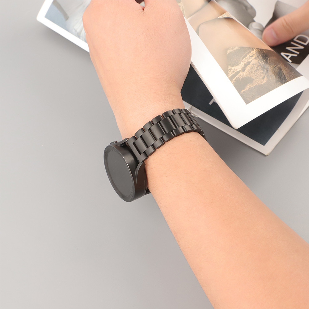 สายรัดโลหะ 20 มม. 22 มม. for Redmi Watch 5 Active/Lite/Samsung Galaxy Watch 7 6/Garmin/Huawei Watch GT 6 5/Amazfit Bip 6 - รูปที่ 2