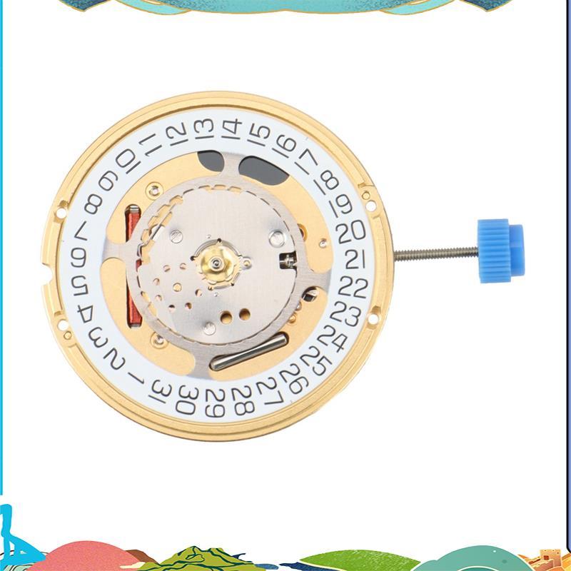 สําหรับ ETA F06.111 และ F06.115 นาฬิกาควอตซ์การเคลื่อนไหววันที่ที่ 3 อะไหล่ซ่อมนาฬิกาและก้านปรับ