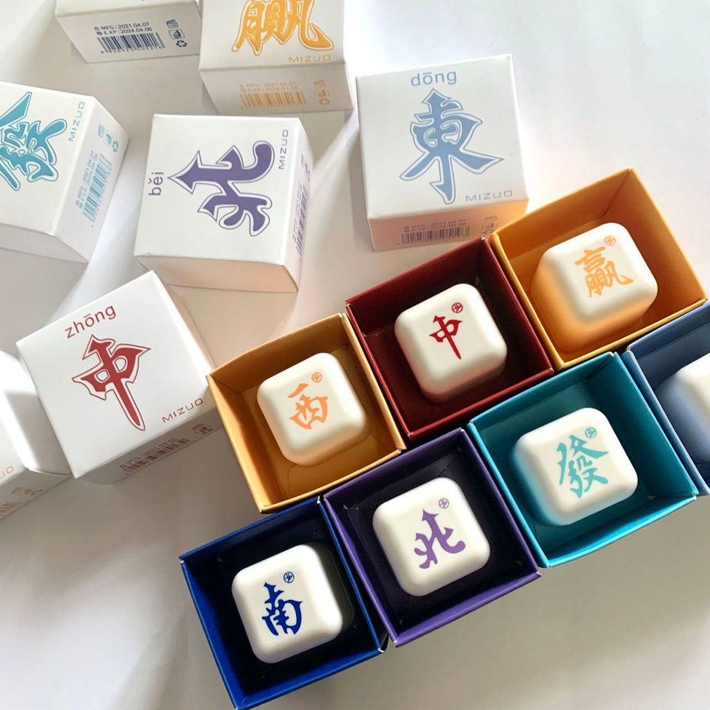 A New Product[9116People Collection]Mizuo Mahjong Solid Perfume for Women, Long-lasting Light Fragra