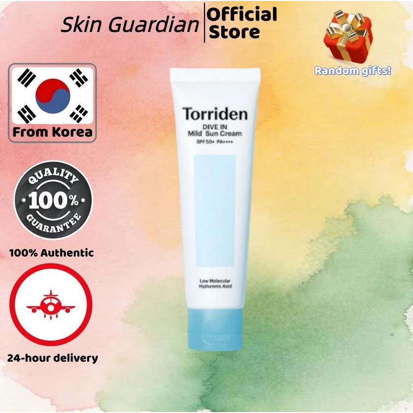 [Torriden] DIVE IN Mild Sunscreen , Perfect UV Protection, SPF 50+ PA++++, 60ml