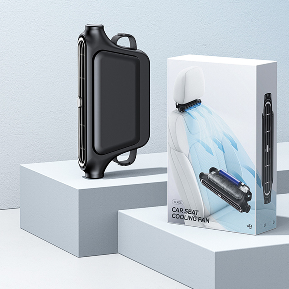 แบบพกพารถที่นั่งพัดลม 3 ความเร็วปรับรถ Headrest พัดลมระบายความร้อน 5V/2A รถ Air Cooling พัดลมสําหรับรถยนต์ขนาดเล็ก RVs ซีดาน ราคา ถูกที่สุด ดีลบีเคเค แกลเลอรีภาพที่ 3