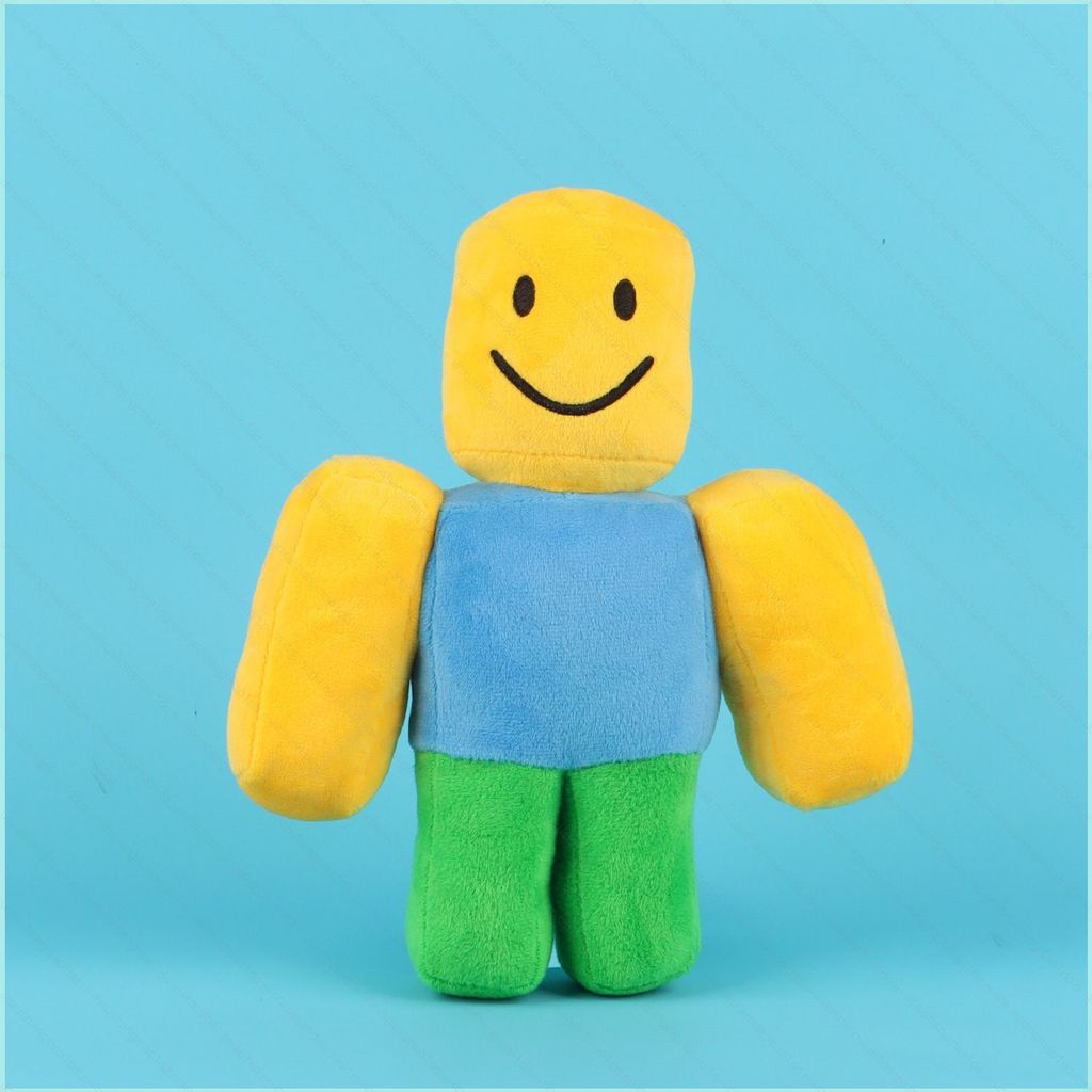 XS1 Roblox Noob การทดลองตุ๊กตา Plush สําหรับเด็กตกแต่งบ้านเกมตุ๊กตาของเล่นสําหรับเด็ก Noob Researche