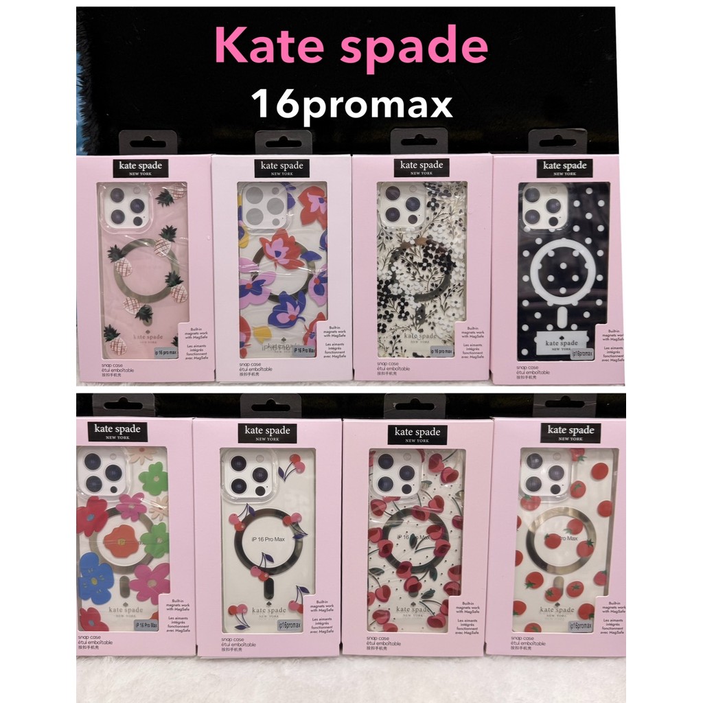 Csae  spade รวมลาย มีแม่เหล็กชาร์จ สำหรับรุ่นไอโฟน i13/14 14promax 15 15promax 16  16pro 16promax