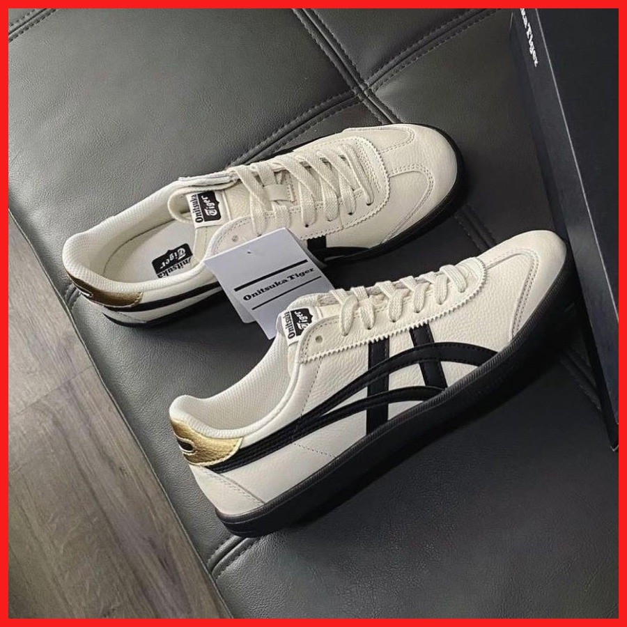 รองเท้าผ้าใบเทรลตี้ Onitsuka Tiger Tokuten สำหรับผู้ชายและผู้หญิง