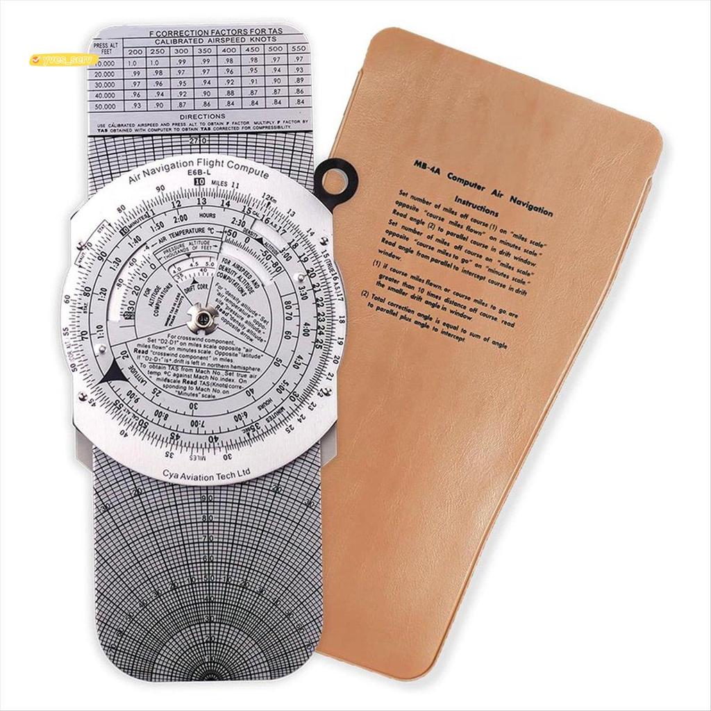 yves_serviceE6B Metal Flight Computer,Aviation Aluminium Flight Computer,Aviation Pilot Calculator S