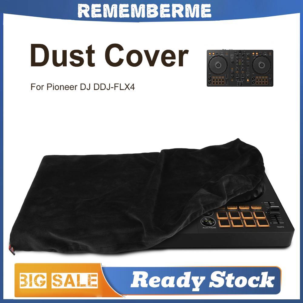 ฝาครอบป้องกันล้างทําความสะอาดได้พร้อมปลอกป้องกันวงยืดหยุ่นเข้ากันได้สําหรับคอนโทรลเลอร์ดีเจ-FLX4 DJ