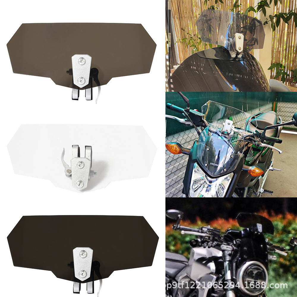 กระจกหน้ารถยกสูงสำหรับมอเตอร์ไซค์ Benelli TRK502 Jinpeng 502BJ500 Huanglong ปรับแต่งกระจกหน้ารถยกสูง