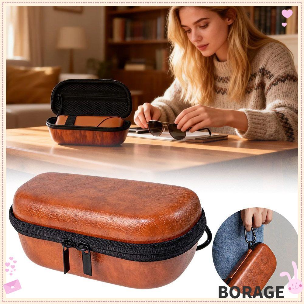 แว่นตา BORAG AR กระเป๋าถือกันน้ําความจุขนาดใหญ่, เปลือกแข็งฝาครอบป้องกันกันกระแทกสากลสําหรับ XREAL A