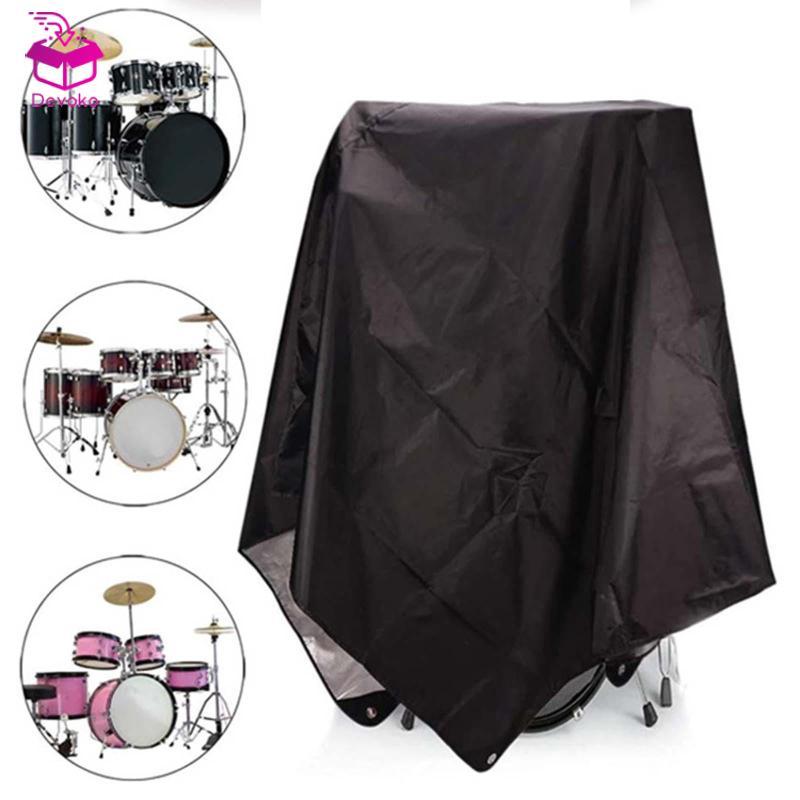 [chiwanji2mf] Drum Set Dust Cover Drum Set Cover, Drum Accessory Waterproof สําหรับออกกําลังกาย
