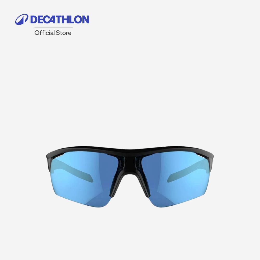 Decathlon Roadr 500 Adult Cycling Sunglasses แว่นกันแดดใส่ปั่นจักรยานสำหรับผู้ใหญ่ประเภท 3 รุ่น Roadr 500 - Black/Blue