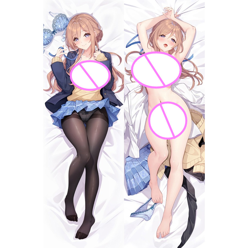The Idolmaster Hizaki Libo Dakimakura ปลอกหมอนเครื่องแต่งกายตกแต่ง Otaku เบาะผ้าปูที่นอนอะนิเมะ