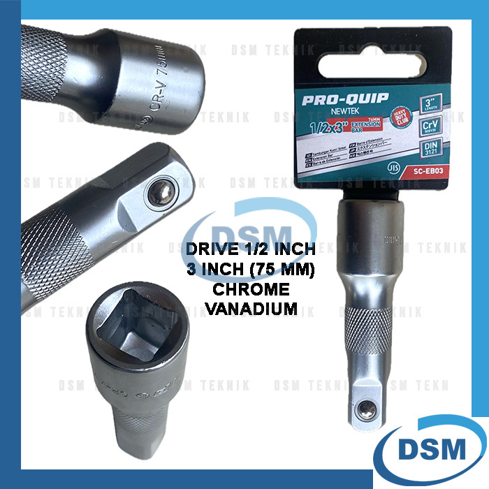 MATA PRO-QUIP PROQIP 1/2 "INCH X 3 INCH EXTENSION BAR SOCKET EYE CONNECTION