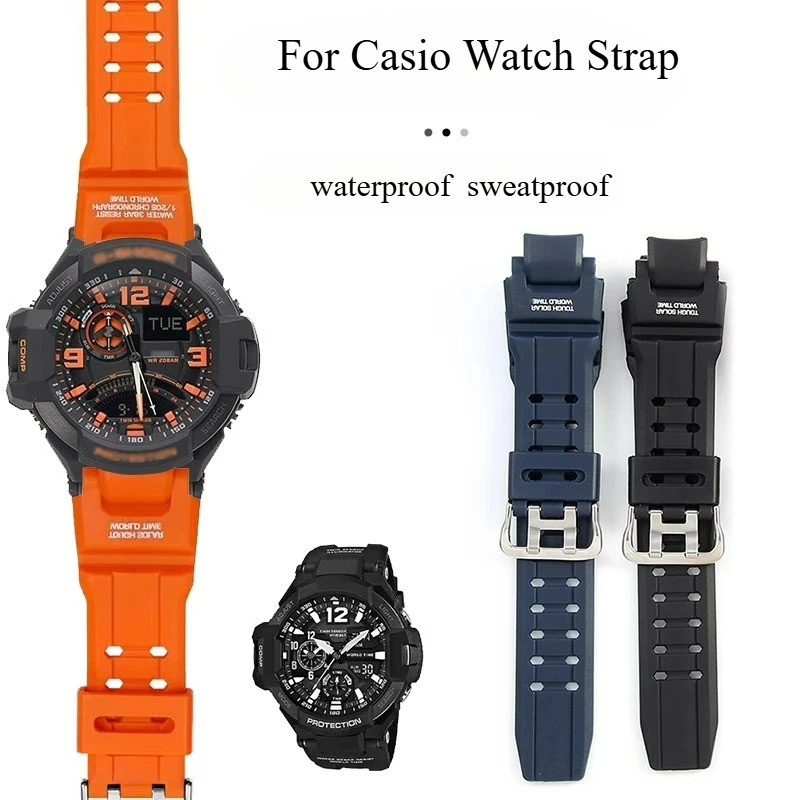 สําหรับ Casio G-SHOCK GRAVITY MASTER Series Gw1100 นาฬิกาผู้ชายสาย GA1000/GW4000/G1400/GWA1000 เรซิ่
