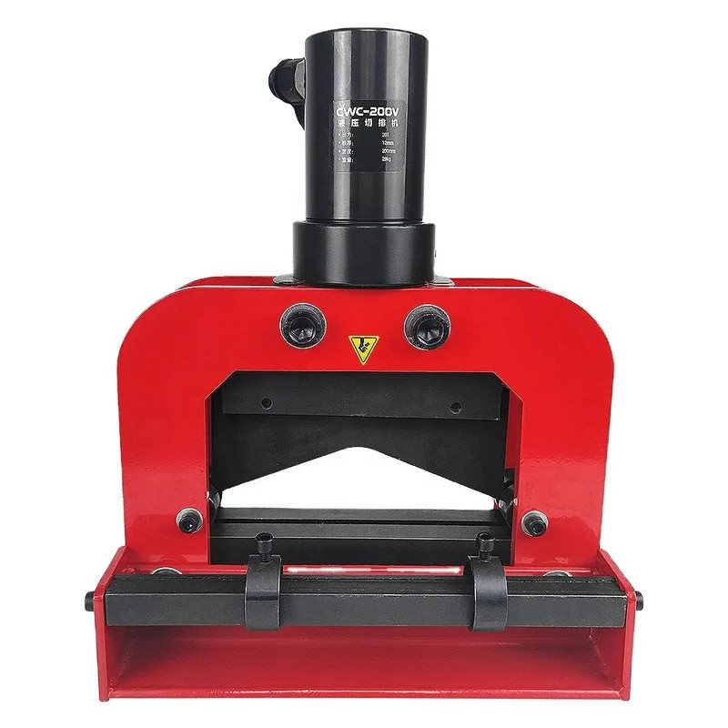 CWC-200V เครื่องตัดบัสบาร์ทองแดงไฮดรอลิกและอลูมิเนียม