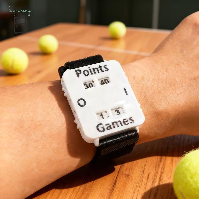 [BRN] สายรัดข้อมือสำหรับนับคะแนน Tennis และ Padel สำหรับโค้ช กรรมการ และผู้เล่น
